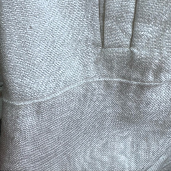 Malvin Linen White Button up Lightweight Jacket Size Medium - Picture 7 of 14